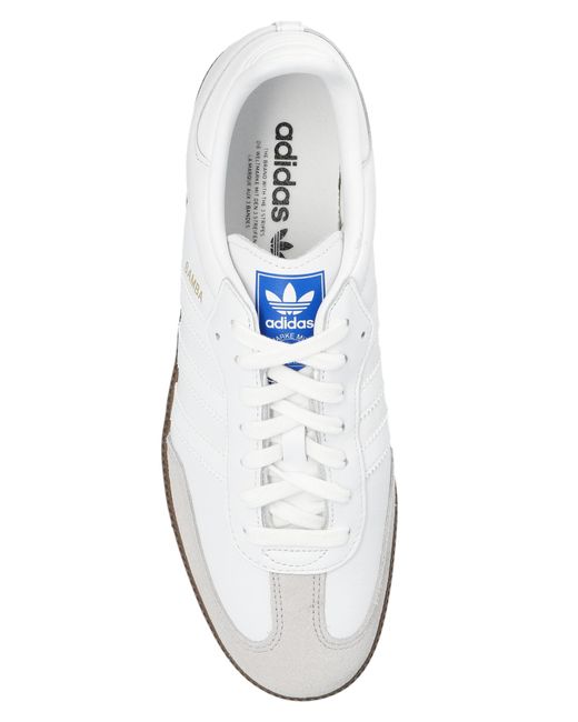 Adidas Originals White ‘Samba’ Sneakers for men
