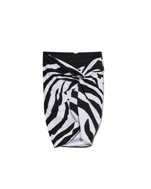 Balmain Black Short Pareo
