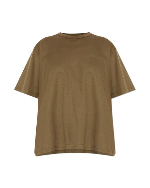 Jacquemus Green Loose-Fit Top
