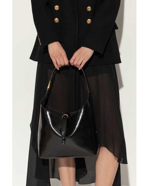 Chloé Black Marcie Hobo Small Shoulder Bag