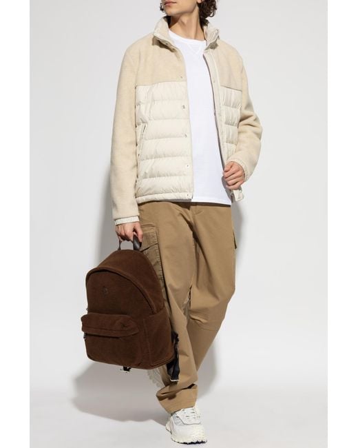 Moncler Natural Pants With Pockets for men