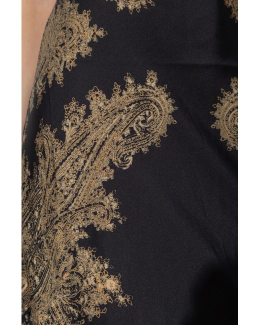 AllSaints Black Patterned Dress