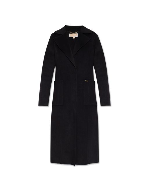 Michael kors clearance black wool coat