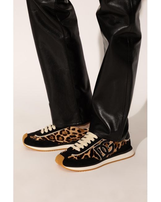 Dolce & Gabbana Black 'Dg Cushion' Sports Shoes