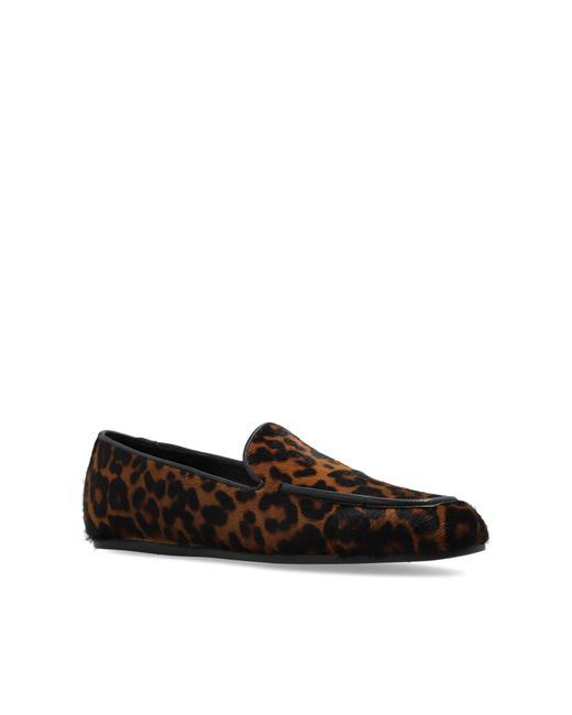 Stuart Weitzman White "Lee" Loafers