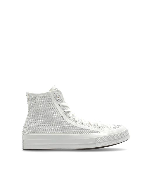 Converse Blue X Swarovski