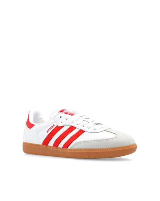 Adidas Originals Red 'samba Og W' Sneakers,