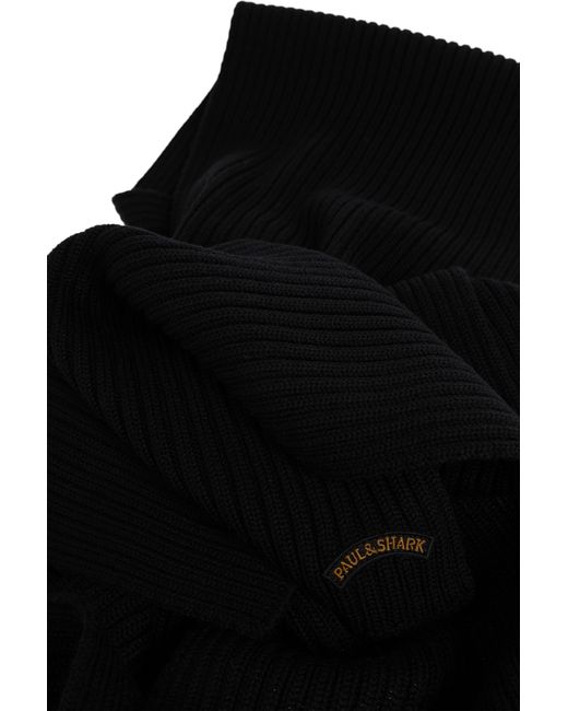 Paul & Shark Red Wool Scarf