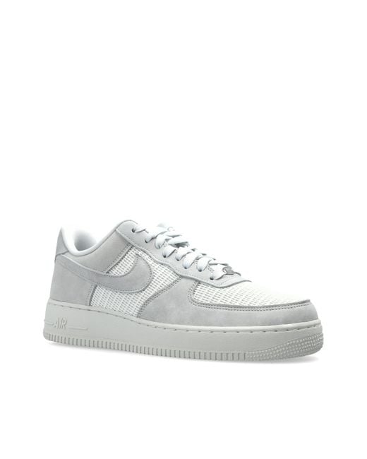 Nike White Sport Shoes "Air Force 1 '07 Lv8" for men