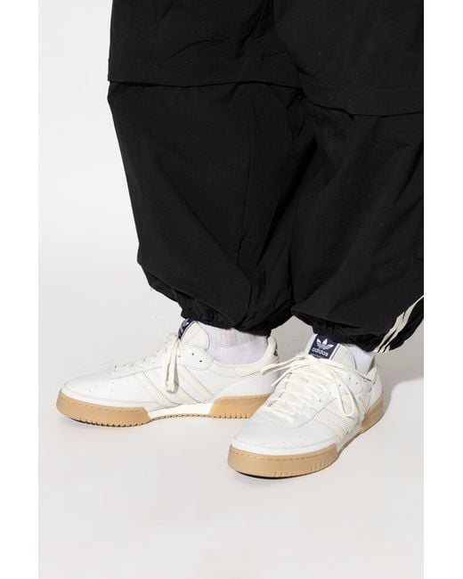 Adidas Originals White 'Burnden Ii Spezial' Sports Shoes for men