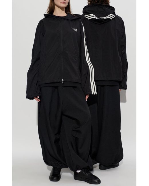 Y-3 Black Sweatshirt With Logo