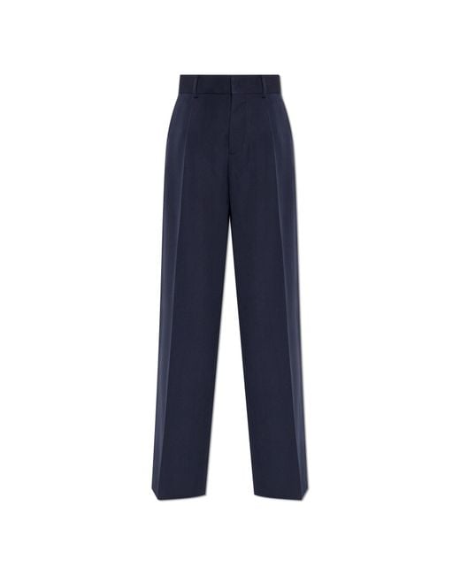 DSquared² Blue Wool Trousers