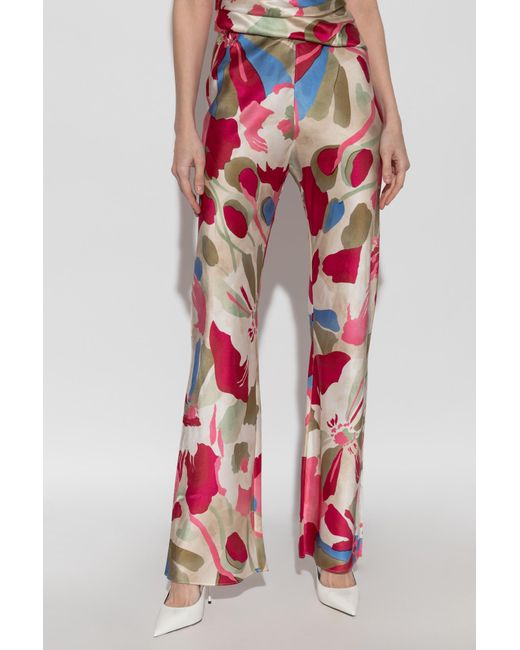 Cult Gaia Red Pants Stacie