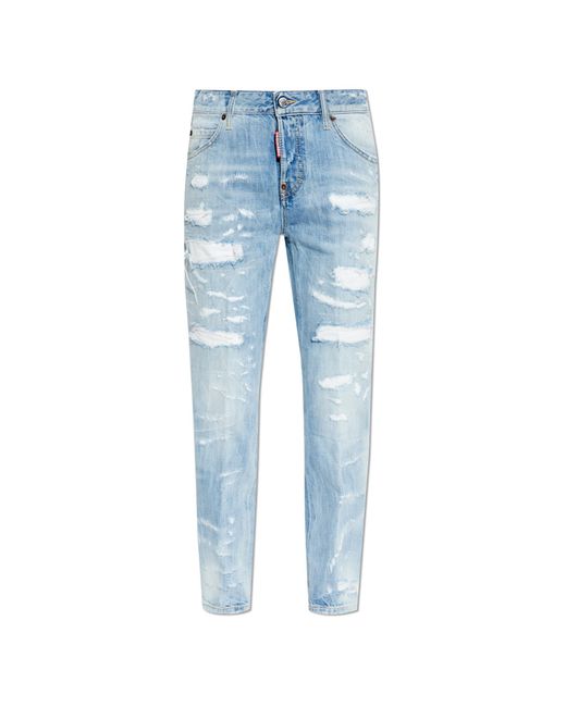 DSquared² Blue 'Teddy' Jeans
