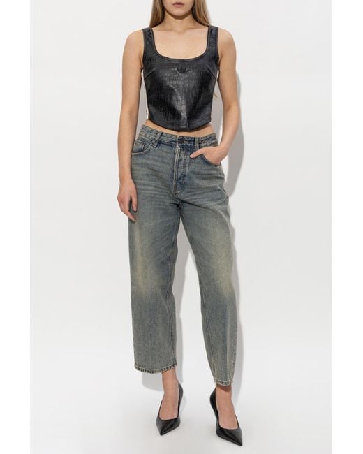 Adidas Originals Black Sleeveless Top
