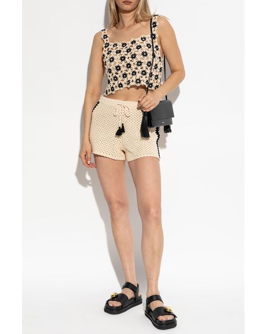The Upside Natural Knit Shorts 'Hali'
