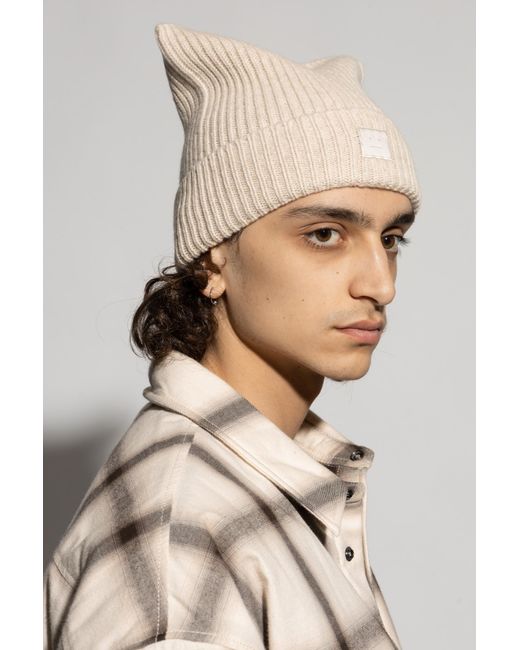 Acne Black Woolen Hat