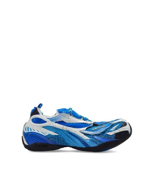 Balenciaga Blue 'Soleless' Sports Shoes for men