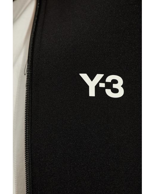 Y-3 Black Pants With Logo