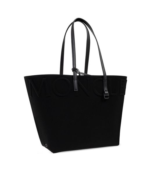 Moncler Black Shopper Bag "Very Small"