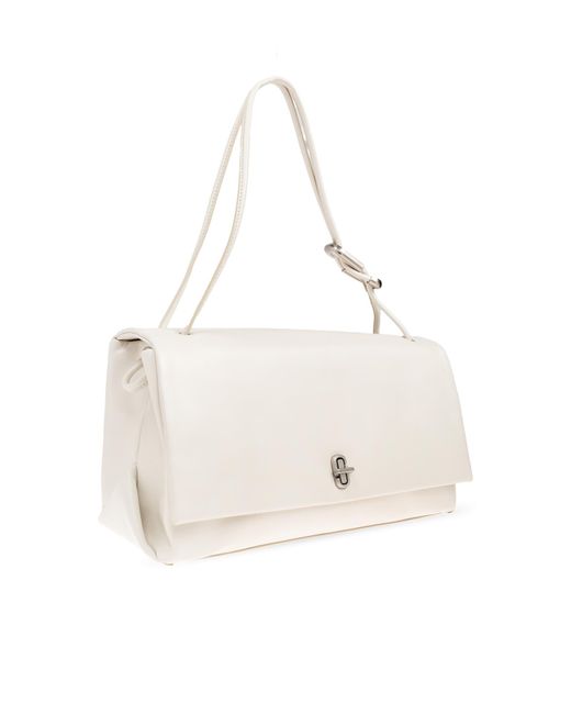 Marc Jacobs White Shoulder Bag `dual Large`,