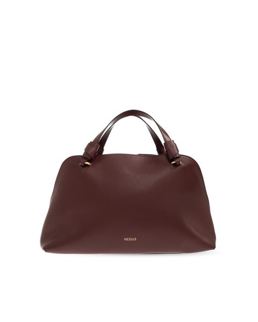 Neous Brown 'Aries' Handheld Bag