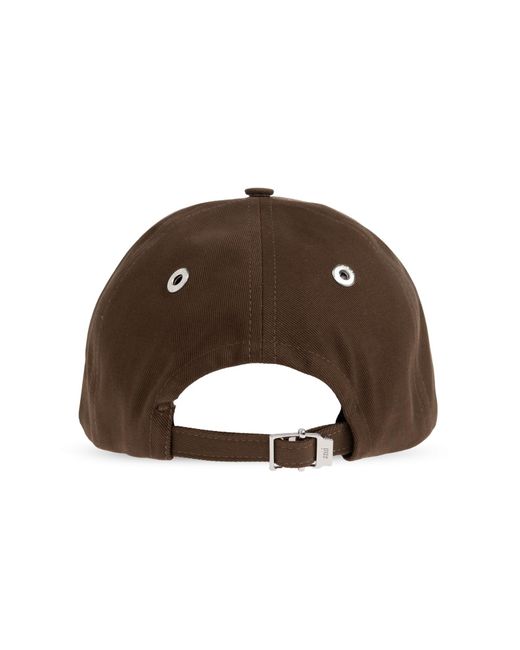 AMI Brown Cap With Logo