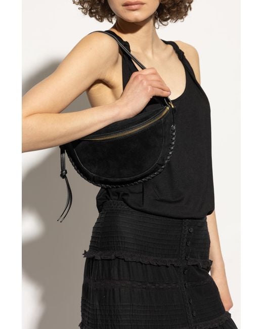 Isabel Marant Black Fanny Pack Skano