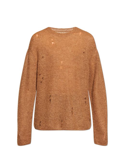 AllSaints Brown "Edgin" Sweater for men