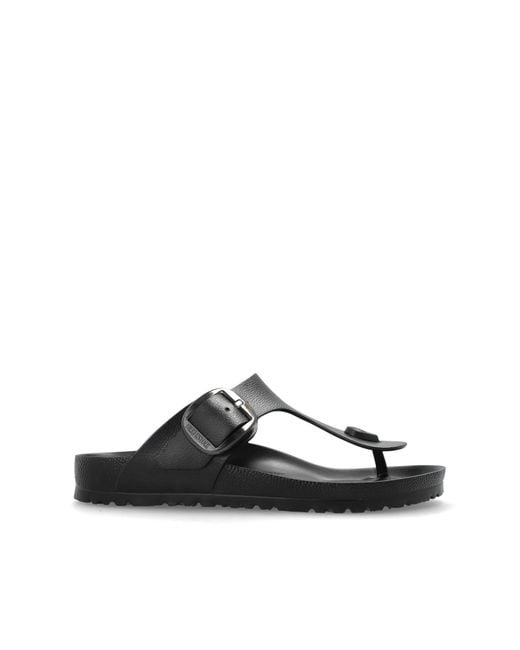 Birkenstock Black 'Gizeh Big Buckle Eva' Flip-Flops