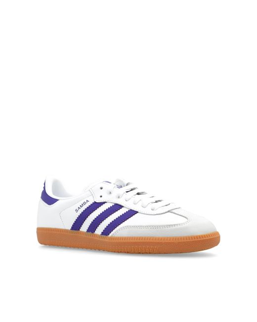 Adidas Originals Blue 'samba Og W' Sneakers,