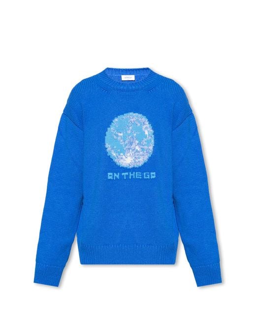 Off white hotsell sweater blue