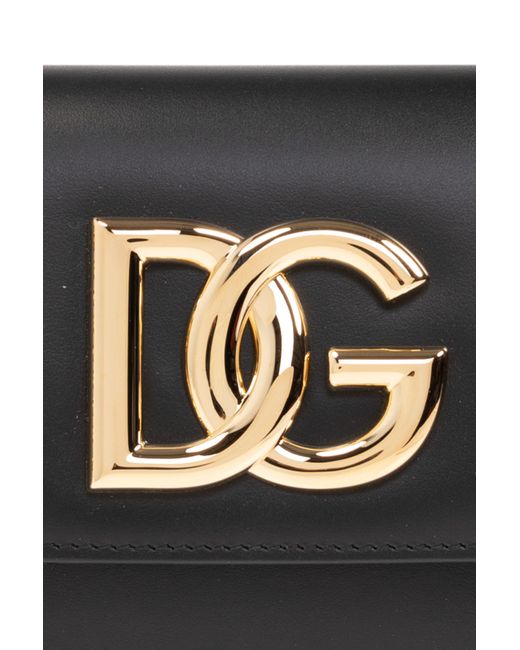 Dolce & Gabbana Black '3.5' Shoulder Bag,