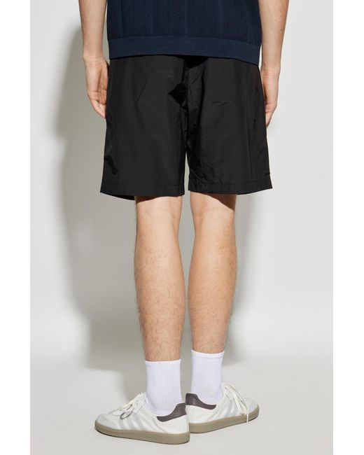 Theory Black Shorts With Pockets for men