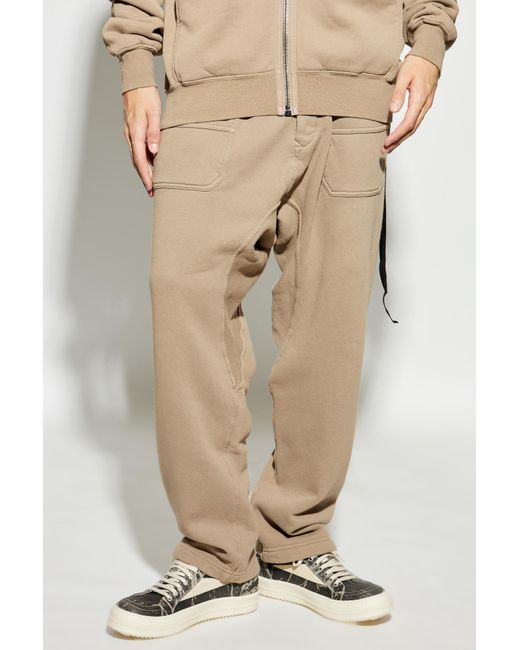 Rick Owens Natural Rick Owens Gimp Hoodie for men