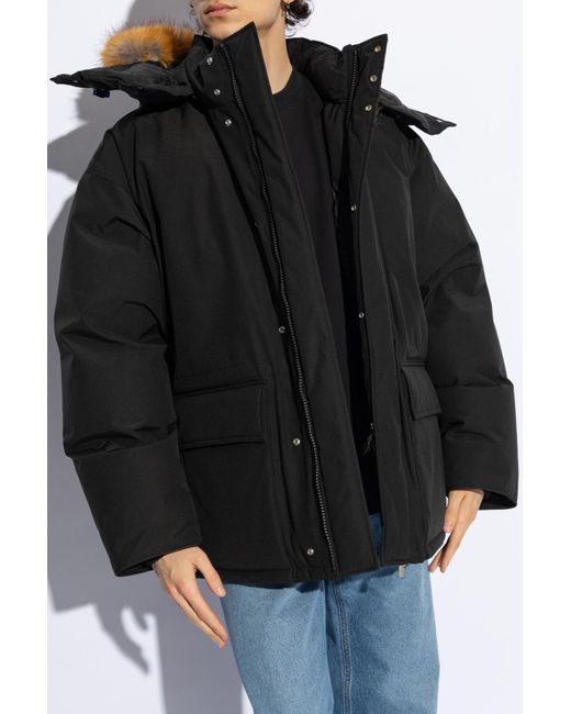 Burberry Black Hooded Jacket for men