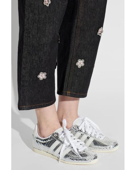 Adidas Originals White 'Japan W' Sports Shoes