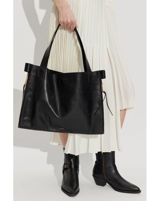 AllSaints Black Shoulder Bag 'Marlo'