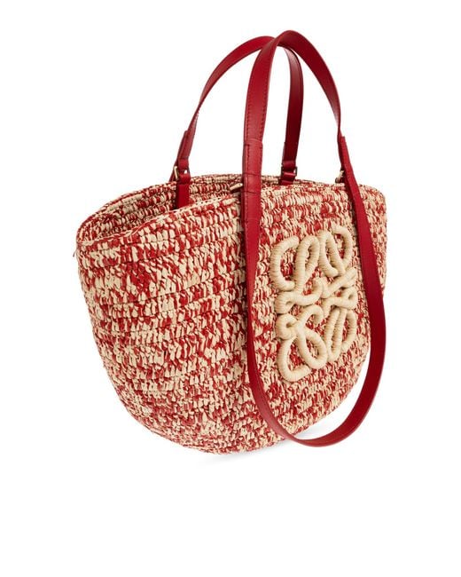 Loewe Red "Eclipse Medium" Bag