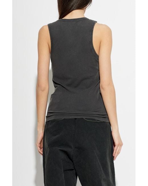Entire studios Black Spaghetti Strap Top