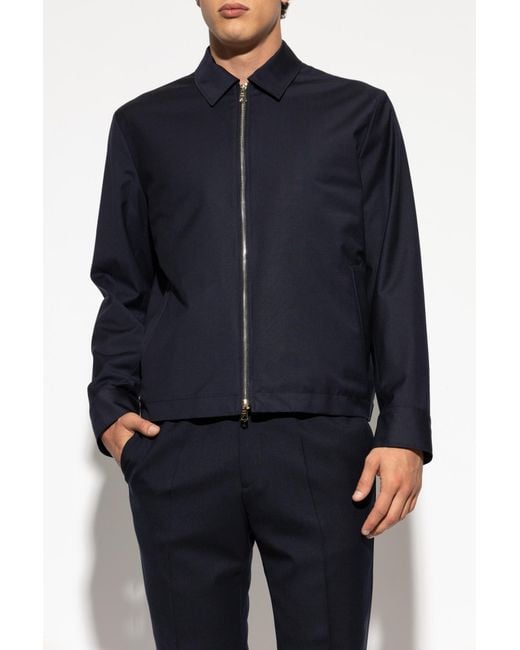 Paul Smith Black Wool Jacket for men