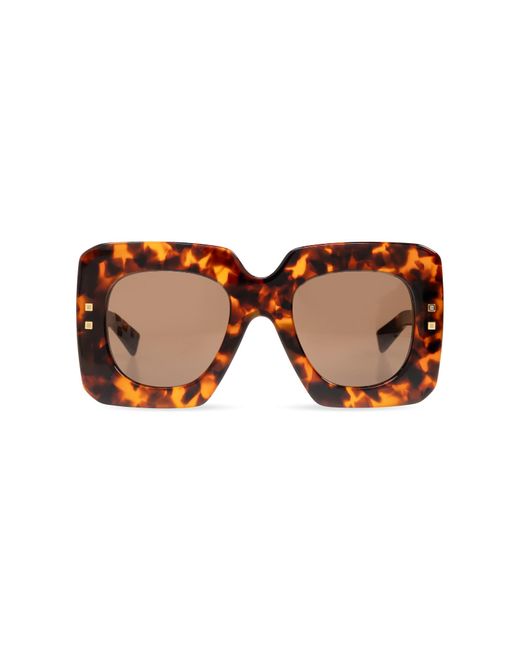 Balmain Brown B-Bold Sunglasses