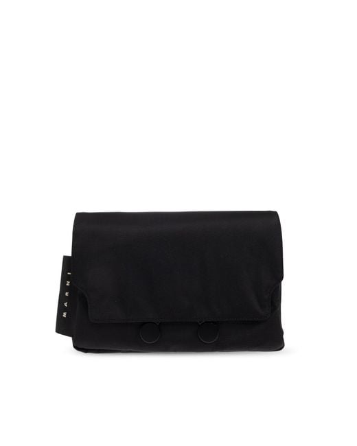 Marni Black Belt Bag for men