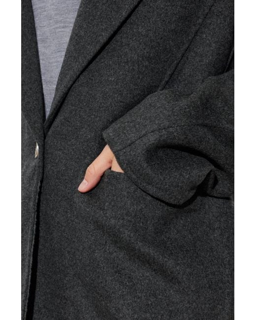 Givenchy Black Short Coat With Pockets