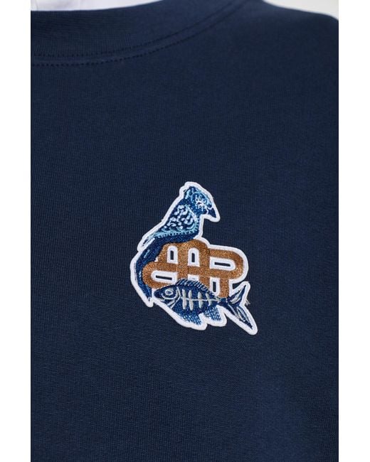 Munthe Blue Nathan Sweatshirt