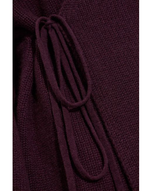 Lisa Yang Red Cardigan 'Laurina'