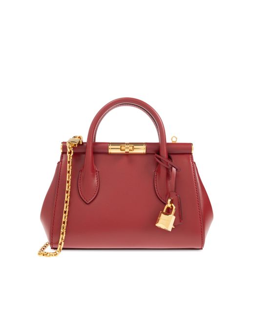 Dolce & Gabbana Red Handbag Marlene Mini