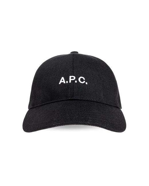 A.P.C. Black Baseball Cap