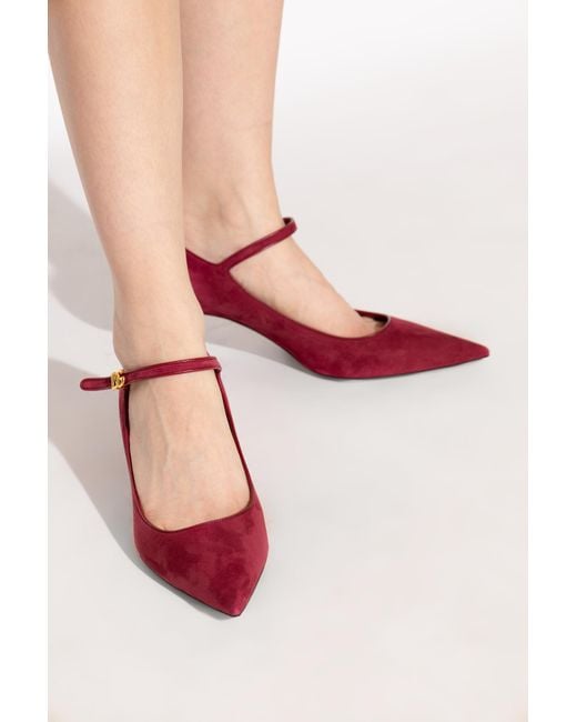 Dolce & Gabbana Pink Heeled Shoes