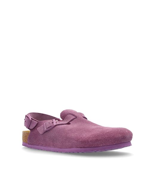Birkenstock Purple "Tokio Ii Suede" Shoes for men